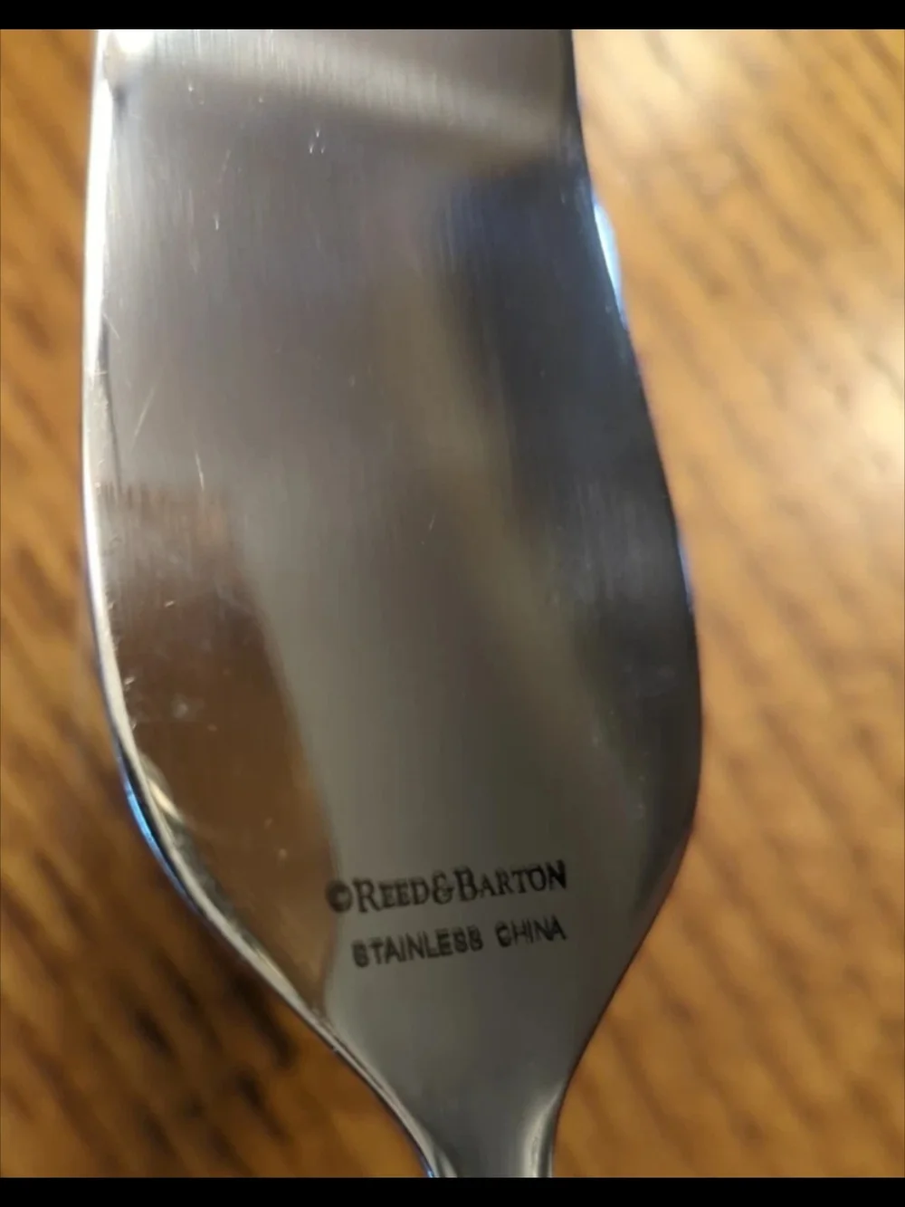 Reed & Barton- Oversized Lyndon Stainless Salad Set and 1 Piece Salad Tongs